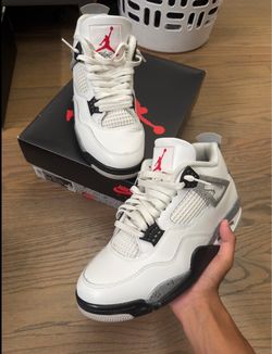 jordan 4 white cement