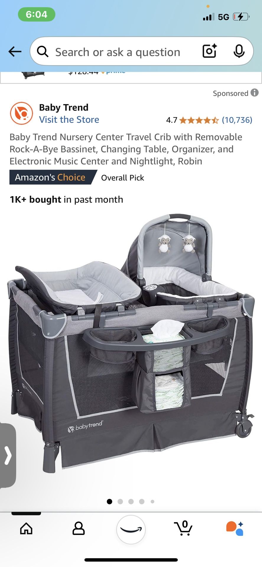 Baby Trend Travel Nursery Center