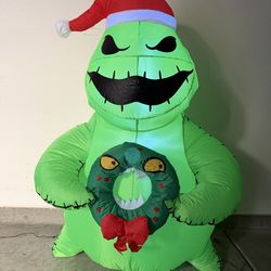Halloween Inflatable Oogie Boogie 5ft (New)