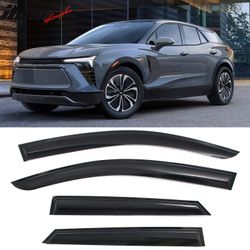 Fits 2024-2026 Chevrolet Blazer EV Mugen Style Window Visors Rain Guard Acrylic 4PCS