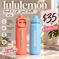 Lululemon Back to Life Sport Bottle 24 oz