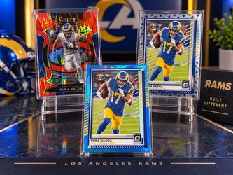 Puka Nacua LA Rams Trading Card Lot (3)