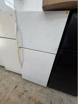 Top and bottom fridge for garage