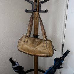 Tan Fossil Shoulder Bag
