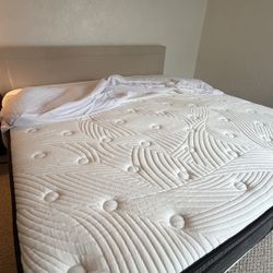 Kind Bed Frame With Mattress 