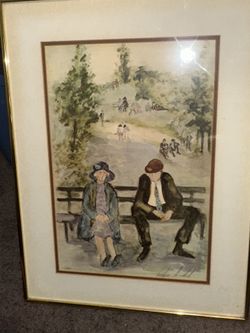 Barbara Wood Signed And Numbered  Lithograph