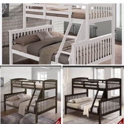 Bunk Bed Full And Twin With Mattress Memory 