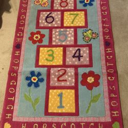 Hopscotch Play Rug And Tinker bell Rug 