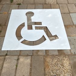 Handycap Logo Stencil