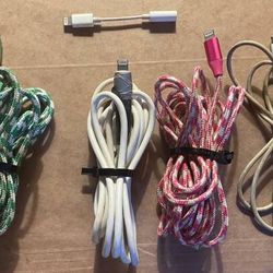 Charging Cables and Adapters $3.00 each 
