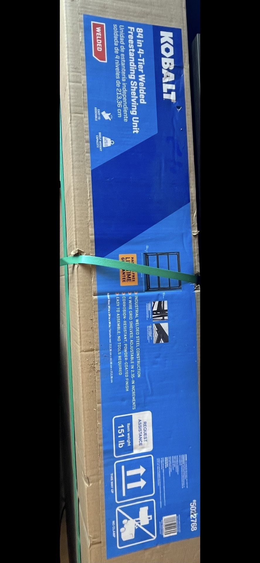 Kobalt Garage Shelving Unit