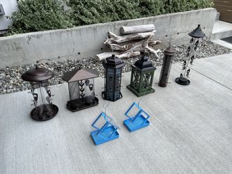 Barely Used Bird Feeders - Price As Noted In Listing