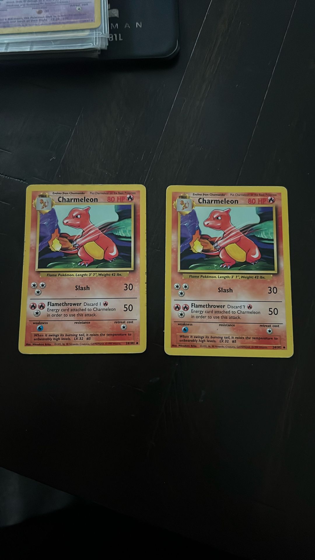 Pokemon Cards Charmeleon