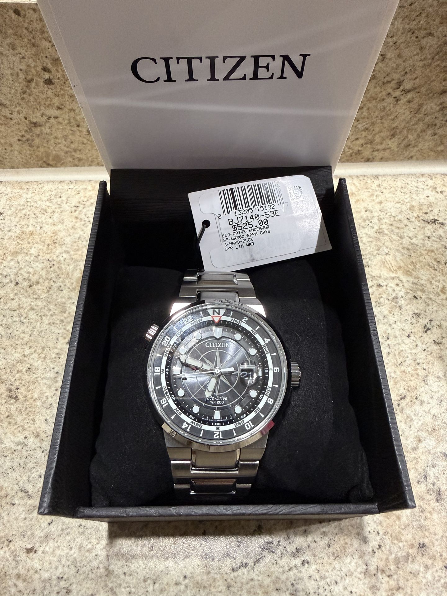 Brand New Men's Citizen Watch Stainless Steel With Tags