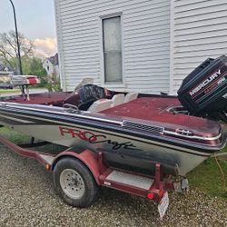 1995 Pro Craft 150HP Bass Boat