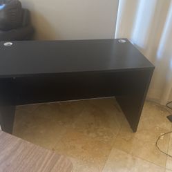 Black Work Desk