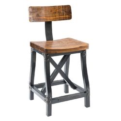 Lancaster Counter Stool With Back