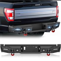 Rear Truck Bumper for 2021–2024 Ford F-150 | Yzona  SKU:  XBCB-0092
