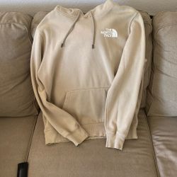 Tan North Face Hoodie 