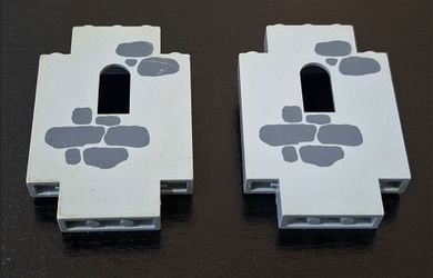VINTAGE LEGO CASTLE WALL PANELS [2 PCS]