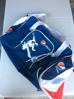 Large soccer duffle bag PEPSI