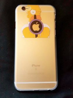 iPhone 6/6S Hard Case Cover Homer Simpson😜