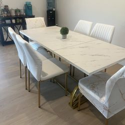 Dining Table And Chairs 