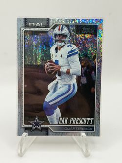 Dak Prescott 2026 Topps Flagship Football Holo Foil Shimmer F Cancer Armband