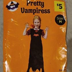 Halloween Pretty Vampiress Child