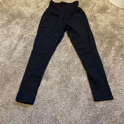 Black Maternity Jean Pants