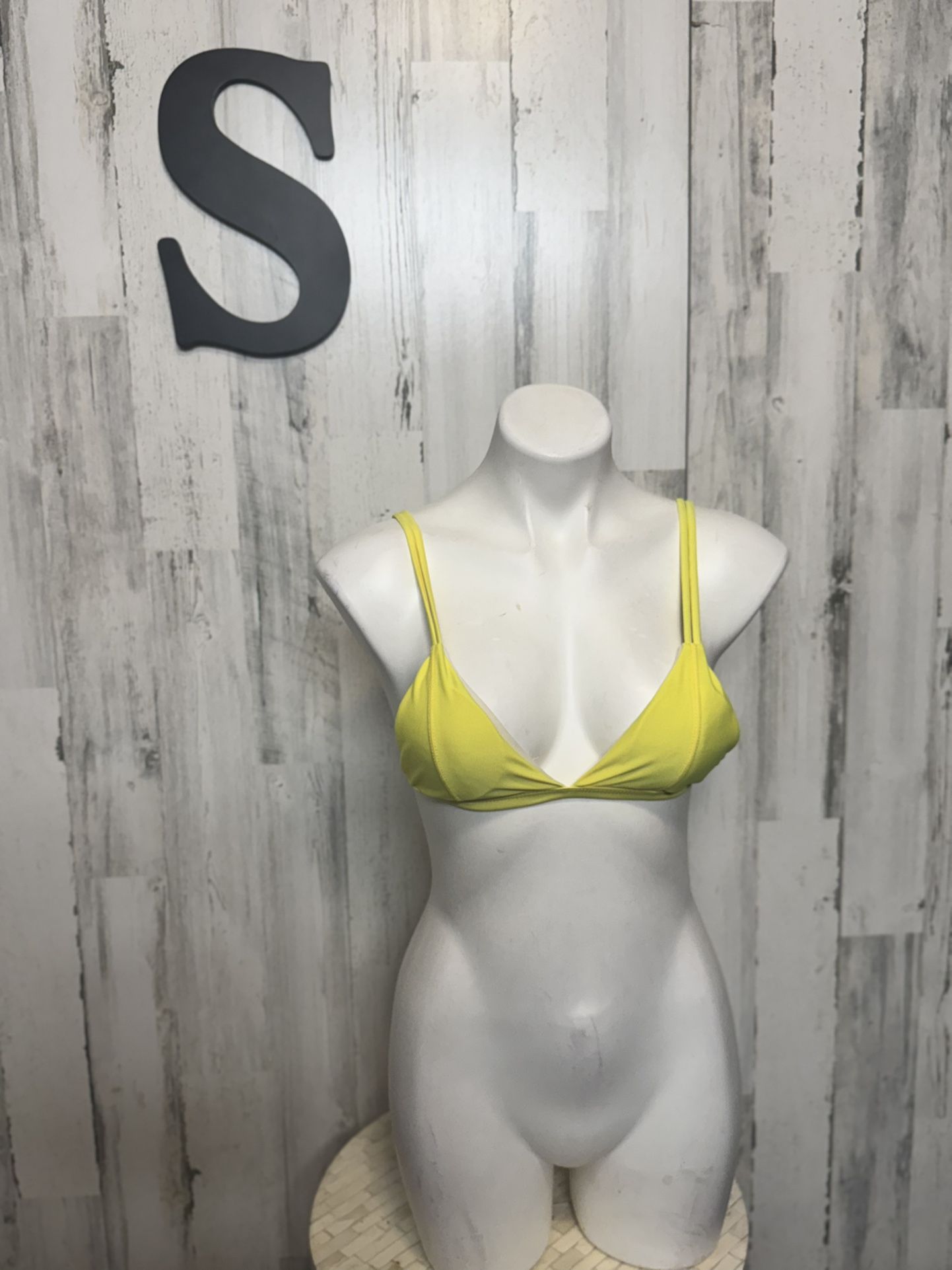 Yellow Bikini Top 