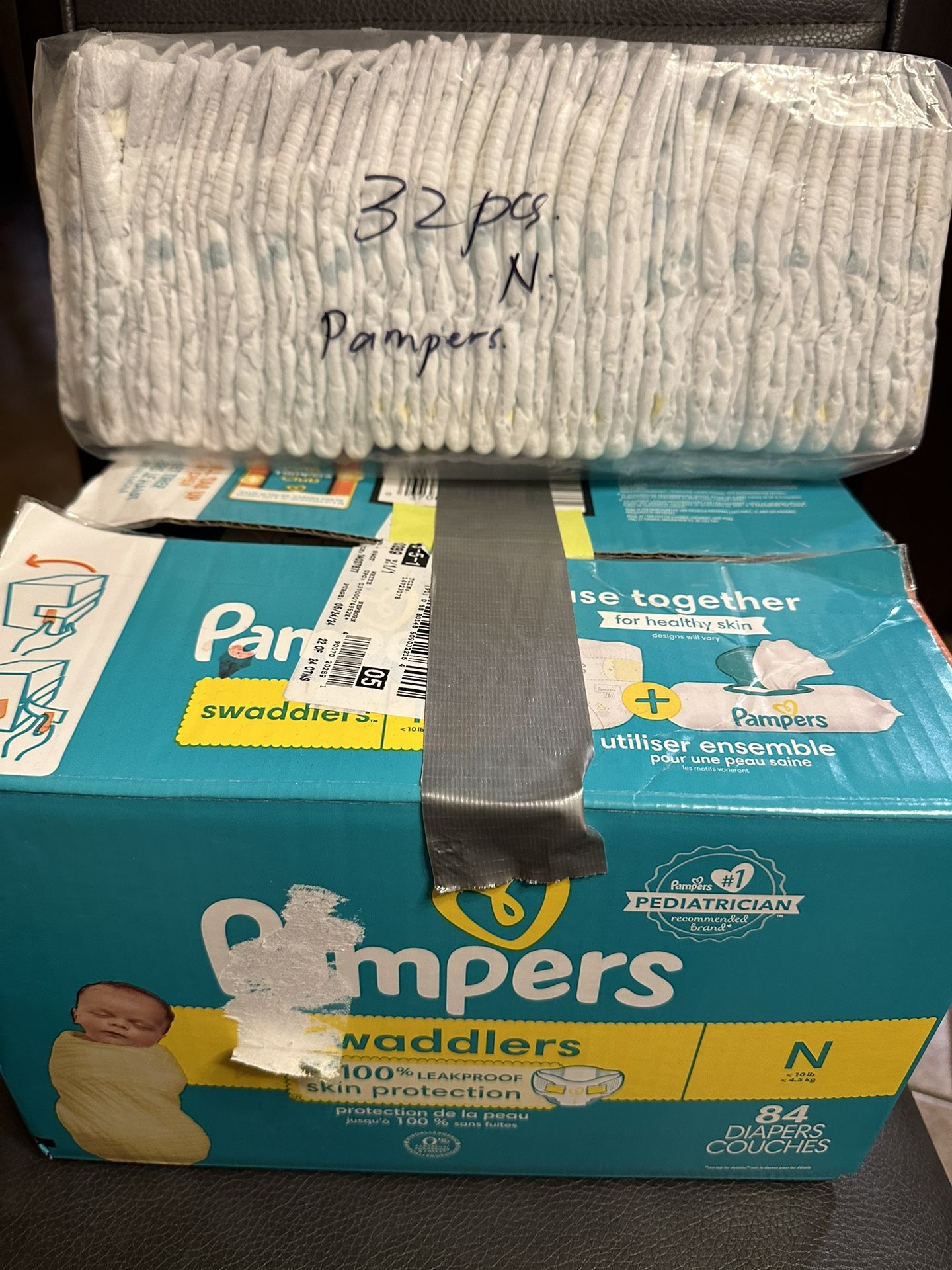 Pampers Brand New Born 84+32 All $30