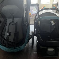 Baby Car Seat, Base With Stroller 