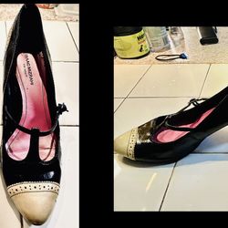 Mary Jane Isaac Mizrahi Heels (sz: 8 1/2)