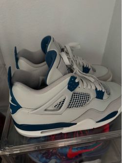 Jordan 4s military blue size 12