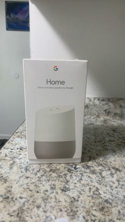 Google home voice activated speaker