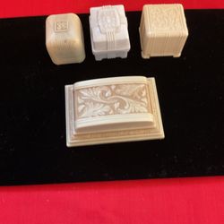 Faux Ivory Gift Boxes