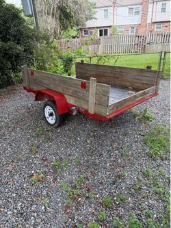 5x8 tilt trailer