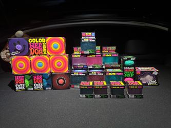 Needoh and Squeezys available