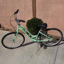 Mint Green Cruiser Bike 