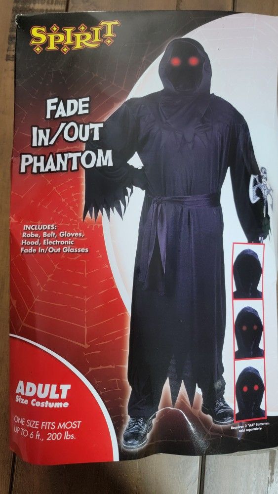 Fade In and Out Phantom Costume