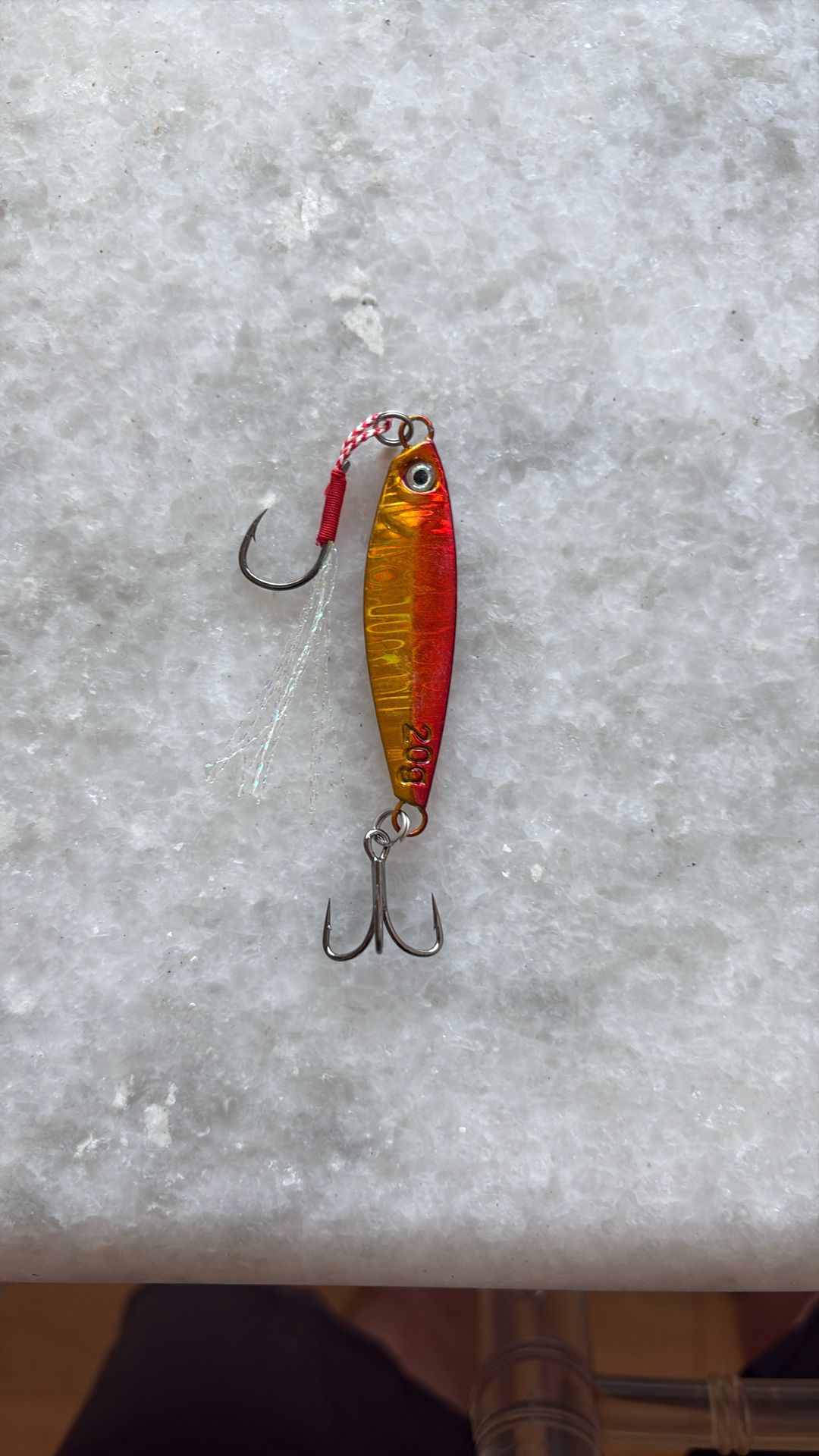 20g Orange Fishing Jig