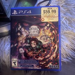 Demon Slayer Hinokami Chronicles PS4 Disc 