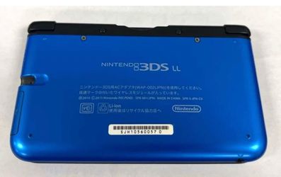 Nintendo 3DS LL Blue Handheld Console