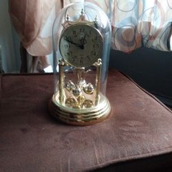 Gold clock