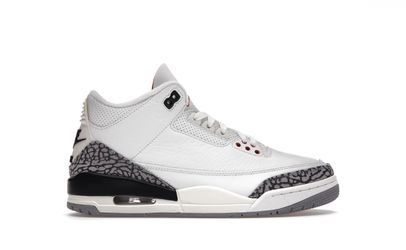 Jordan 3 White Cement 