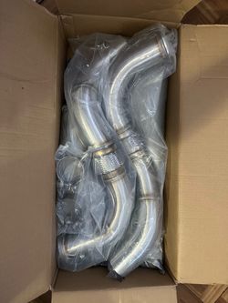 Bmw cat less down pipes 3” for the n63tu n63