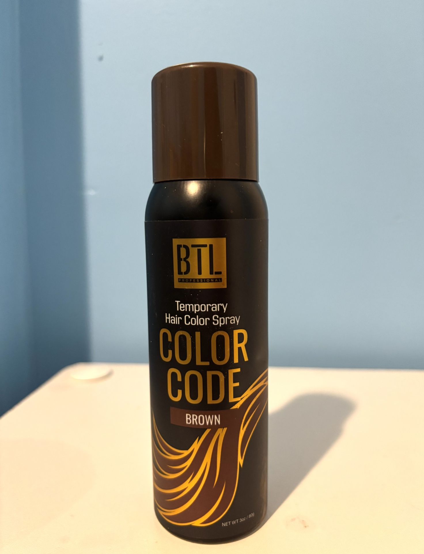 Brown Hair Color Spray