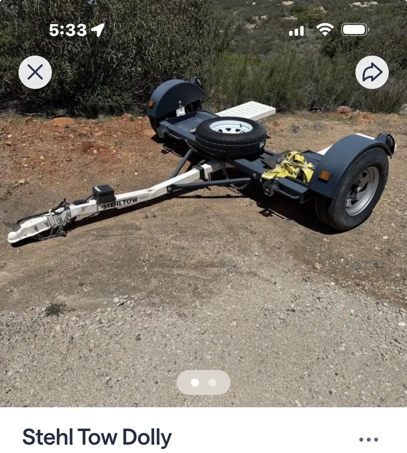 Car Tow Dolly