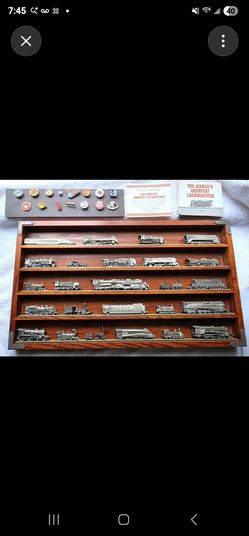 The World's Greatest Locomotives Pewter Collection Set Franklin Mint